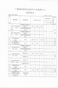 產(chǎn)品檢驗(yàn)報(bào)告