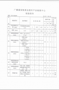 產(chǎn)品檢驗(yàn)報(bào)告
