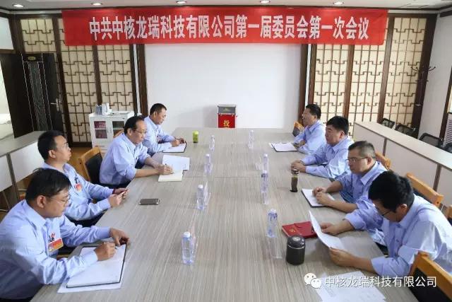 2017年8月31日下午15:00時，中核龍瑞科技有限公司黨委在嘉峪關(guān)聯(lián)絡(luò)處1211會議室召開一屆一次會議。會議由公司黨委委員夏寶生同志主持