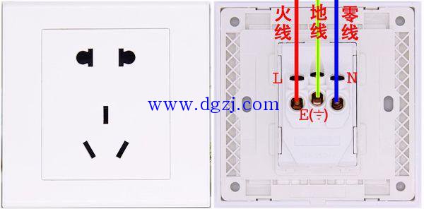 
        	三相插座一般是用于動力設(shè)備的插座，也就是我們通常所說的380V電壓，當(dāng)然也根據(jù)需要選擇兩相使用，也就是通常說的240V電壓，但一般情況下不建議非專業(yè)人員變更使用相線，這很容易造成短路而出現(xiàn)事故。 
單相插座與三相插座的區(qū)別之單相插座 
單相插座的供電電壓為~220V，其插座面板孔位有2孔（接1根火線和1根零線）的，三孔（接1根火線，1根零線和1根接地保護(hù)線）的，還有組合式二. 三孔插座，接線方式同2孔插座和3孔插座