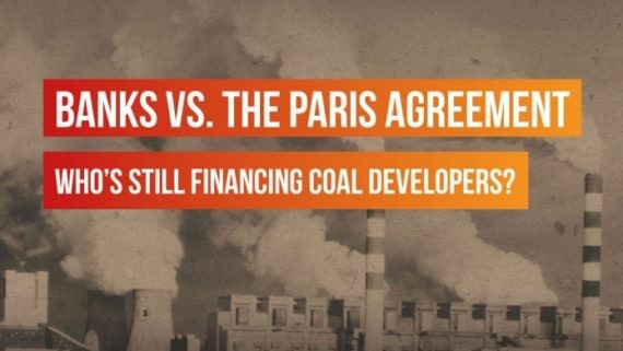 
            	根據(jù)本周發(fā)布的新數(shù)據(jù)，2014年1月至2017年9月，大型銀行為全球120家頂級(jí)煤炭開發(fā)商提供了驚人的6，300億美元融資，而主要機(jī)構(gòu)投資者目前在相同企業(yè)的投資近1400億美元。本周初，在巴黎氣候協(xié)議簽署兩周年之際，包括BankTrack，Urgewald，F(xiàn)riends of the Earth France，Re：Common和Rainforest Action Network在內(nèi)的環(huán)保團(tuán)體發(fā)布兩份新的報(bào)告，報(bào)告研究了銀行和投資者參與世界前120家煤電廠開發(fā)商的情況，這些開