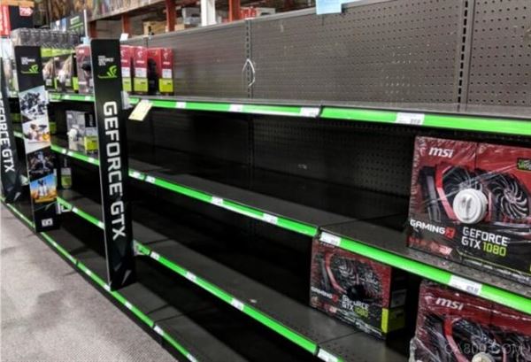 
                    
	 


	【騰訊科技編者按】 據(jù)國外媒體報道稱，由于近期數(shù)字貨幣價格大漲導致大量全球各地涌現(xiàn)出大量“礦工”，由此而來的則是全球GPU供應出現(xiàn)了前所未有的短缺情況。對此，全球領先的GPU制造廠商英偉達開始要求零售商實施限購政策，以盡可能避免GPU出現(xiàn)價格劇烈波動以及供不應求的局面