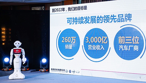 
                
	
                    
	近日，東風(fēng)汽車有限公司總裁關(guān)潤(rùn)（Jun Seki）公布了名為“東風(fēng)有限 TRIPLE ONE”的新中期事業(yè)計(jì)劃，公司計(jì)劃在2022年將整體銷量提升至260萬輛，將銷售收入拉高至3,000億元人民幣。

	

	從豪華品牌英菲尼迪到家用品牌日產(chǎn)、啟辰，再到輕型商用車細(xì)分市場(chǎng)，東風(fēng)有限計(jì)劃引入40多款車型來支持增長(zhǎng)，包含20款電氣化車型；東風(fēng)日產(chǎn)投放15款新車型，經(jīng)銷商數(shù)量從750家擴(kuò)展至1000家，力