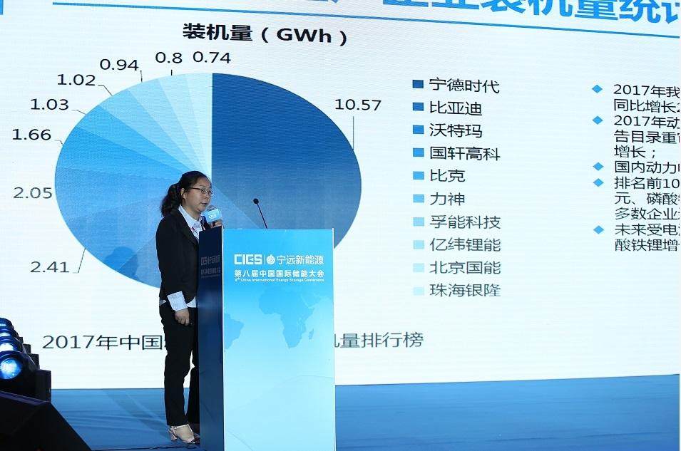 
	中國儲能網(wǎng)訊：5月19日至21日，“第八屆中國國際儲能大會”在深圳隆重召開， 來自中國、美國、德國、英國、加拿大、西班牙、日本、韓國、澳大利亞等國和地區(qū)1500余位政府機(jī)構(gòu)、科研院所、行業(yè)組織、電力公司、新能源項(xiàng)目單位、系統(tǒng)集成商等代表出席本次大會。


	奇瑞新能源汽車技術(shù)有限公司電池部部長曾祥兵在儲能電池專場，發(fā)表了題為“動力電池的未來之道”的精彩演講