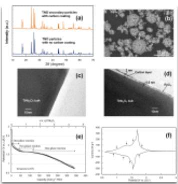 
	中國儲能網(wǎng)訊：據(jù)外媒報道，日本東芝旗下位于川崎的企業(yè)研發(fā)中心已研發(fā)了一款高密度的TiNb2O7（HD-TNO）復合電極，該電極由微型TNO球形次生顆粒物組成，該顆粒物表面有一層碳涂層。據(jù)稱，該陽極的性能十分出色、使用壽命長、電池容量大，是LTO復合物陽極性能表現(xiàn)的兩倍多