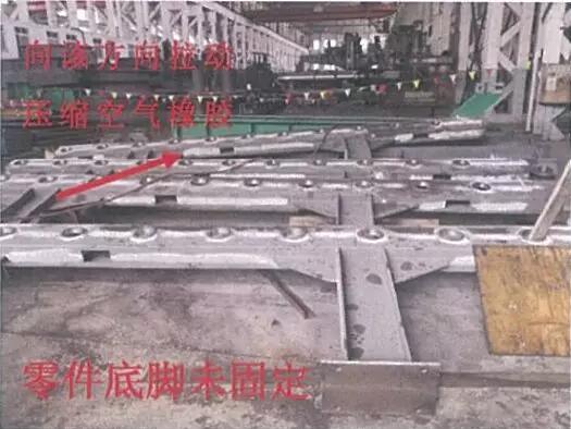 　　一、起因
　　2018年7月30日下午2點左右，某風電制造企業(yè)采用新工藝對滾盤箱箱體進行打磨，零件未固定，作業(yè)空間狹小，該零部件并排7個，在打磨第4個時，打磨工具的壓縮空氣橡膠管長度不夠，該作業(yè)人員就用手進行拉動，導致第一個零件倒落，后續(xù)的都像多米諾骨牌一樣全部倒掉，將作業(yè)人員壓傷，送醫(yī)后，經(jīng)搶救無效死亡。


　　二、評估
　　公司產(chǎn)品線、機型不斷擴充，在產(chǎn)品生產(chǎn)、安裝和運維過程中，會根據(jù)產(chǎn)品的設計、生產(chǎn)、安裝和運維的需要，采用“四新”技術(shù)