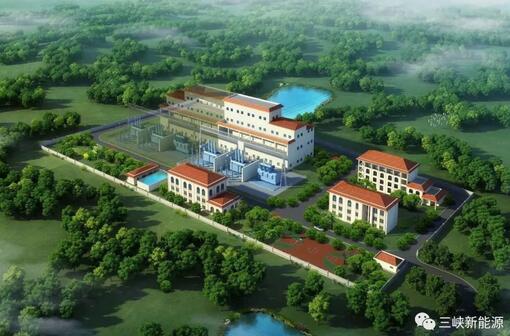 　　8月21日，三峽新能源陽江陽西沙扒40萬千瓦海上風電項目喜獲核準，為推動三峽集團廣東陽江“百萬千瓦級”海上風電基地建設注入強勁新動能。

▲廣東陽西海上風電項目陸上集控中心總平面效果圖
　　項目介紹
　　該項目是集團公司在廣東省目前裝機規(guī)模最大的海上風電項目，也是集團公司在廣東省核準的第三個海上風電項目